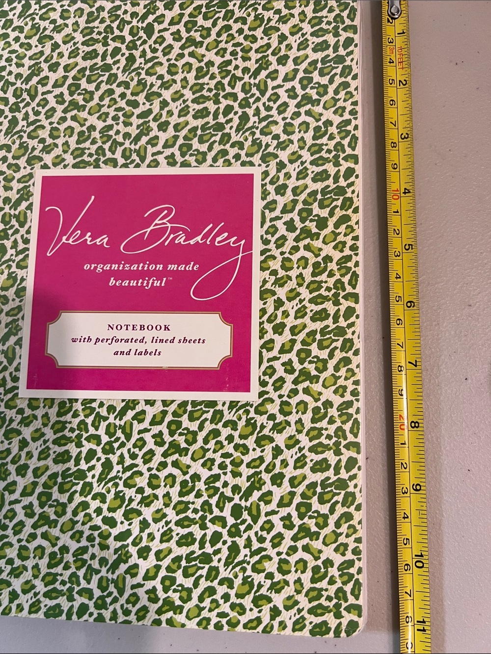 Vera Bradley Rare Petal Pink 9x11” Notebook Matches Bags &  Purses NWT Sealed! - Picture 7 of 7